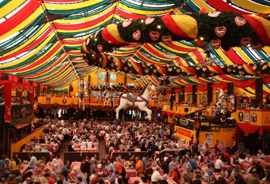 Oktoberfest location in Germany