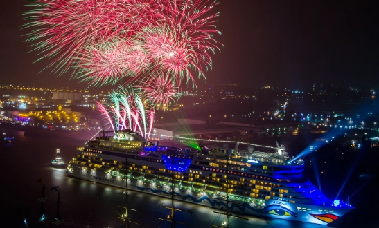 Hamburg harbor festival