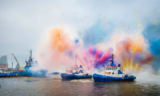 Hamburg harbor festival