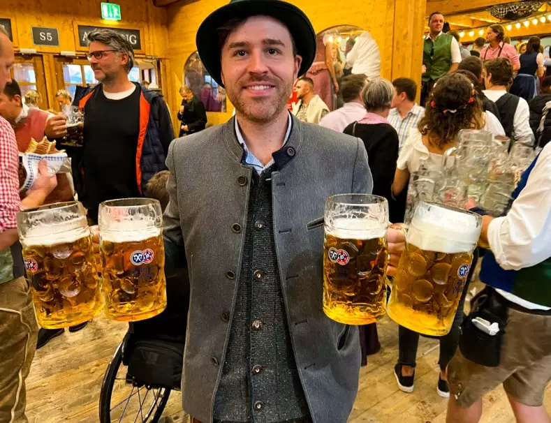 Traditional German beer