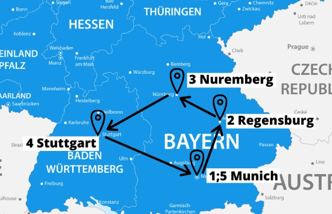 two weeks in Germany