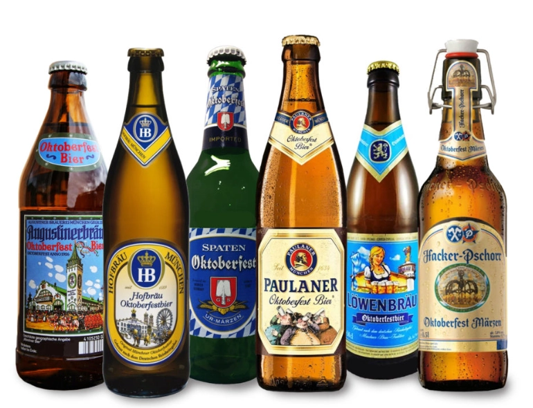 Munich Oktoberfest beer types