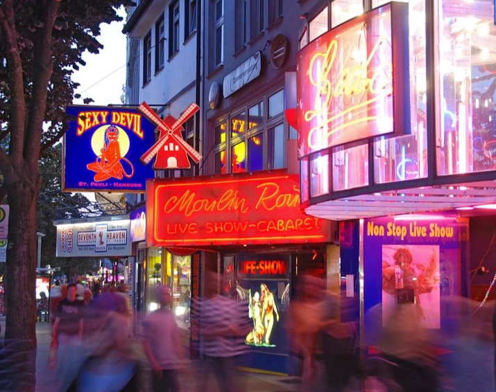 Hamburg red light district