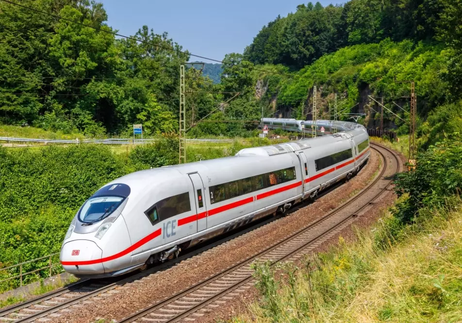 train travel from Germany