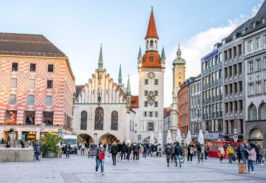 Munich walkable city