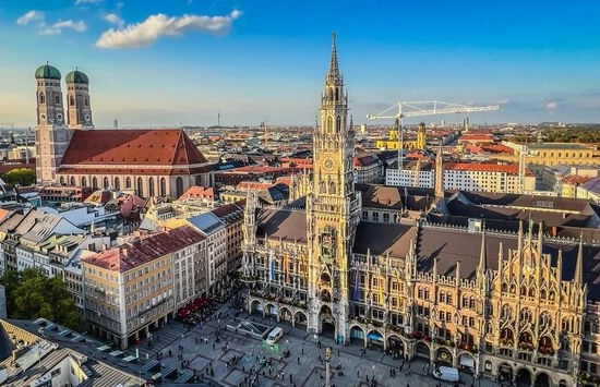 Munich pedestrian friendly
