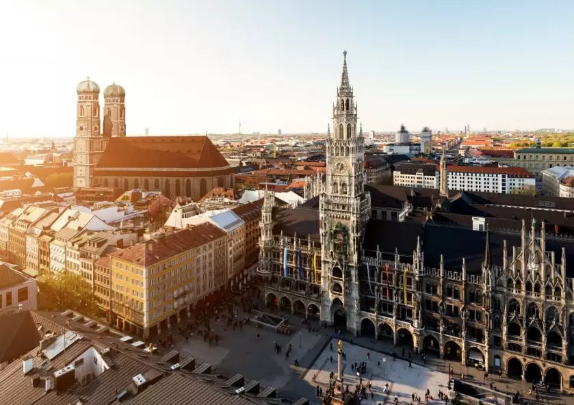 self-guided Munich walking tour