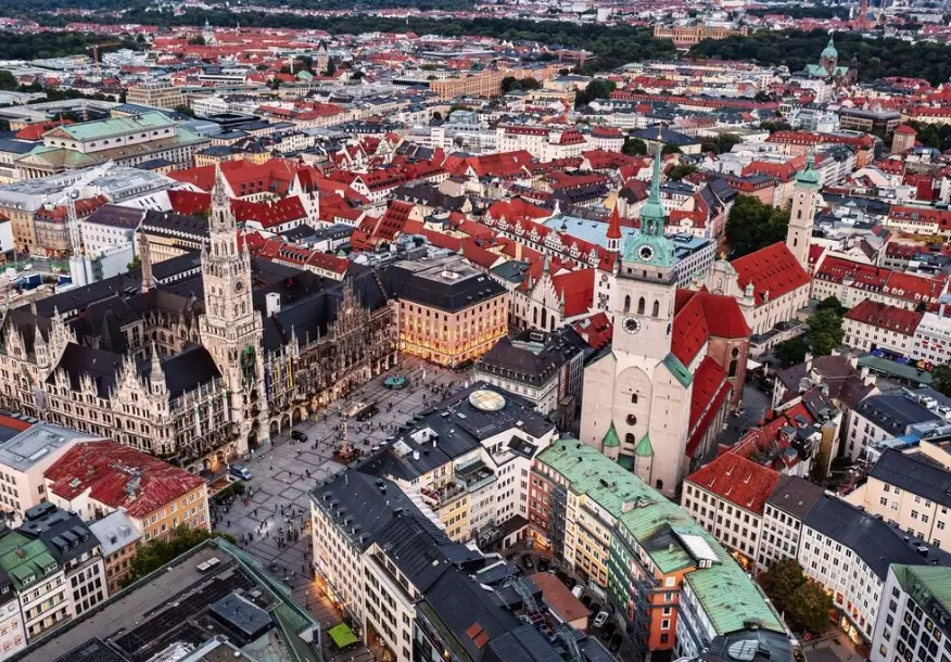 Munich walkable city