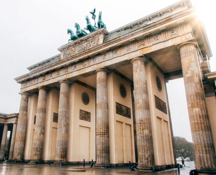 first time in Berlin