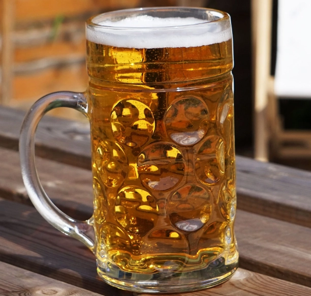 German beer stein