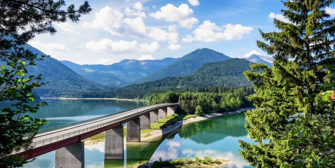 best stops German Alpine Road