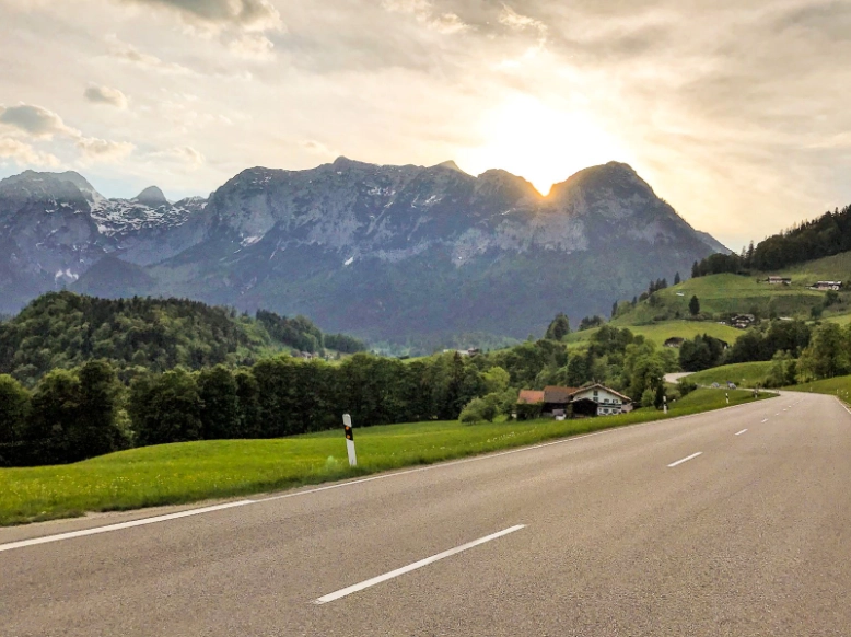 best stops German Alpine Road