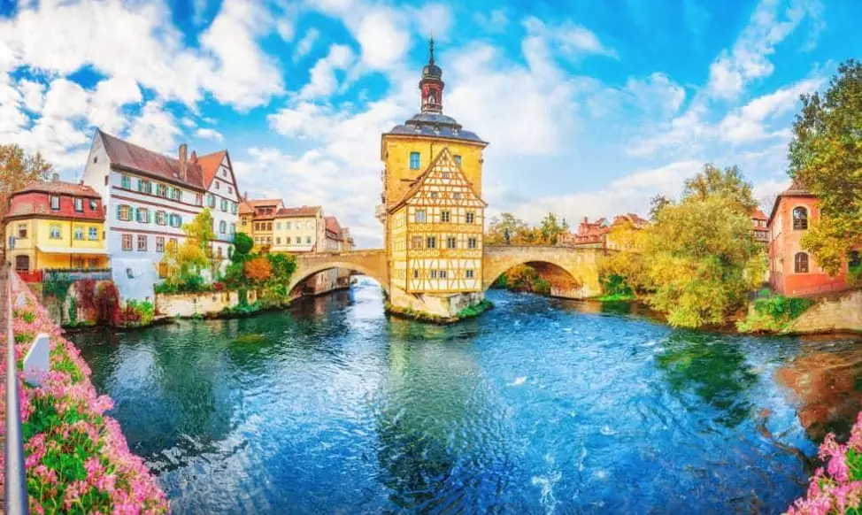 romantic road germany map