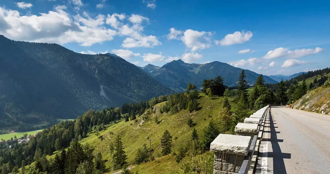 driving German Alps